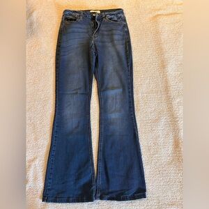 KanCan Dark Blue Flare Jeans